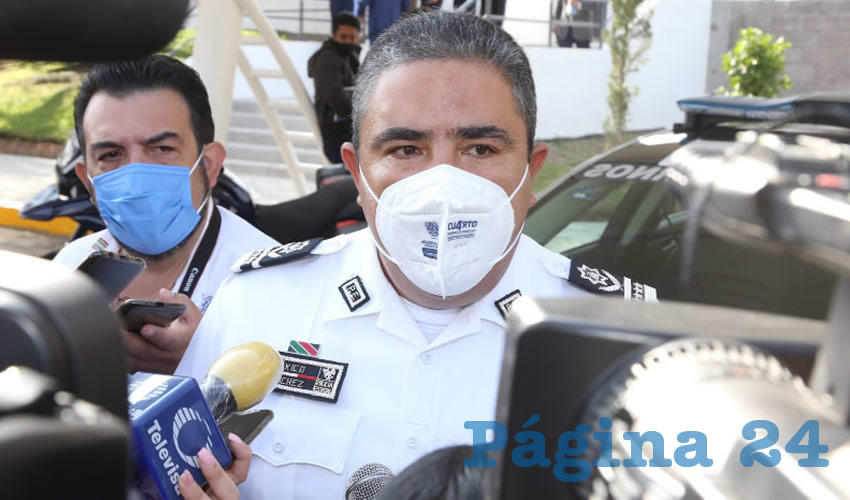 Porfirio Sánchez Mendoza, secretario de Seguridad Pública del Estado (Foto: Eddylberto Luévano Santillán)