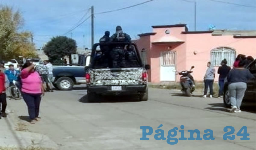 Al lugar de los hechos llegaron elementos de la Policía Estatal Preventiva, la Guardia Nacional y el Ejército Mexicano