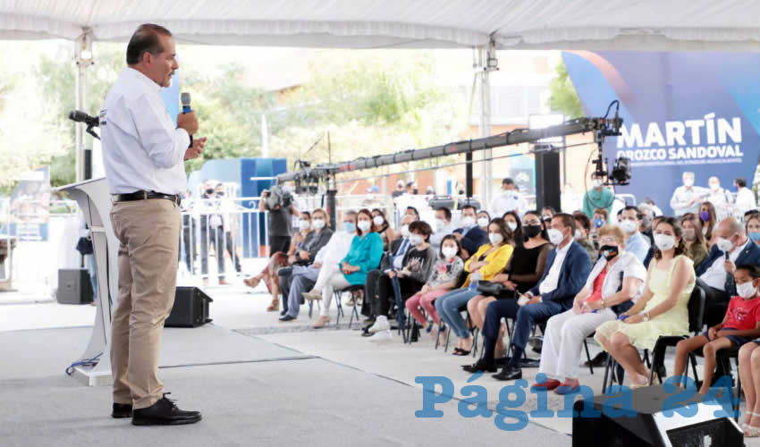 Mart&iacute;n Orozco Sandoval, gobernador del Estado