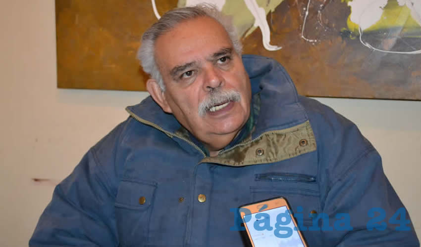 José Luis Medina Lizalde, exdirigente estatal del Movimiento Regeneración Nacional (Morena) (Foto: Archivo Página 24)
