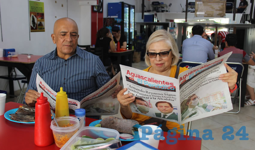 En el restaurante El Maizito Azul desayunaron Ram&oacute;n Vel&aacute;zquez Villafa&ntilde;a y Mar&iacute;a del Roc&iacute;o Mart&iacute;nez Ramos