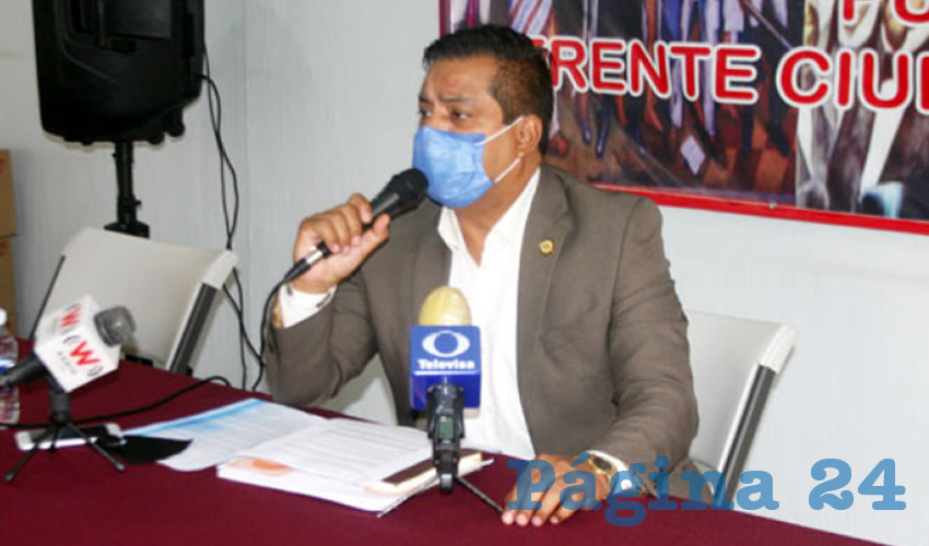 El diputado morenista Arturo Lemus cuestionó la decisión de “equipar” al hospital Ángel Leaño para tratar pacientes con COVID-19; se invirtieron 180 millones de pesos para tratar a un número no especificado de pacientes… Y el “contrato” termina el último día de septiembre, es aberrante, tronó/Foto: Archivo Página 24