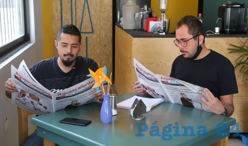 En el restaurante Dalia Mx desayunaron Sergio D&iacute;az Amado y Rafael Mart&iacute;nez Rodr&iacute;guez