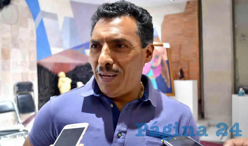 Marcelino Rodarte Hernández, líder del Movimiento Democrático Magisterial de Zacatecas (MDMZ) (Foto: Archivo Página 24)