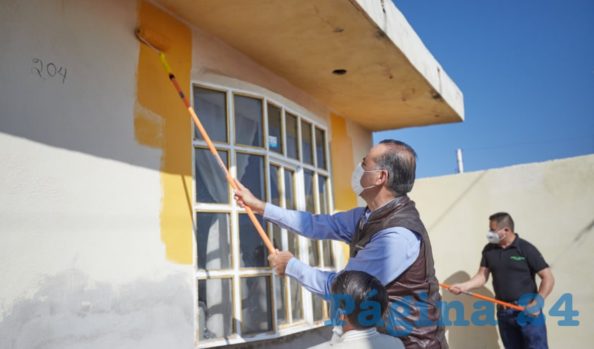 El cambio de la imagen de algunas calles, colonias y comunidades, contribuirá también en algunos casos en el impulso económico de los pequeños negocios