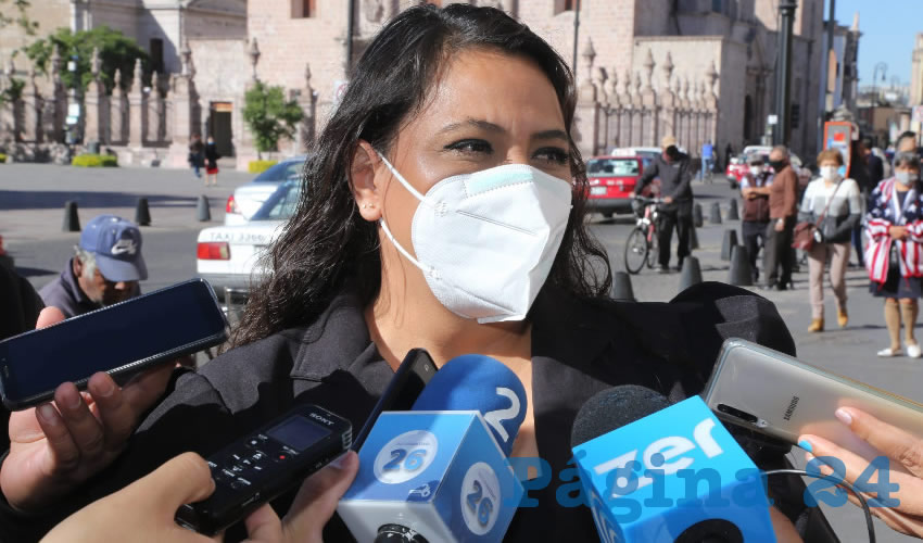 Érica Palomino Bernal, diputada local (Foto: Eddylberto Luévano Santillán)