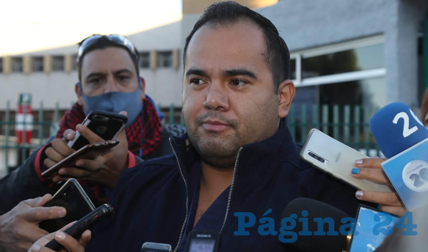 Jes&uacute;s Navarro, m&eacute;dico cirujano del HGZ2 (Foto: Eddylberto Lu&eacute;vano Santill&aacute;n)