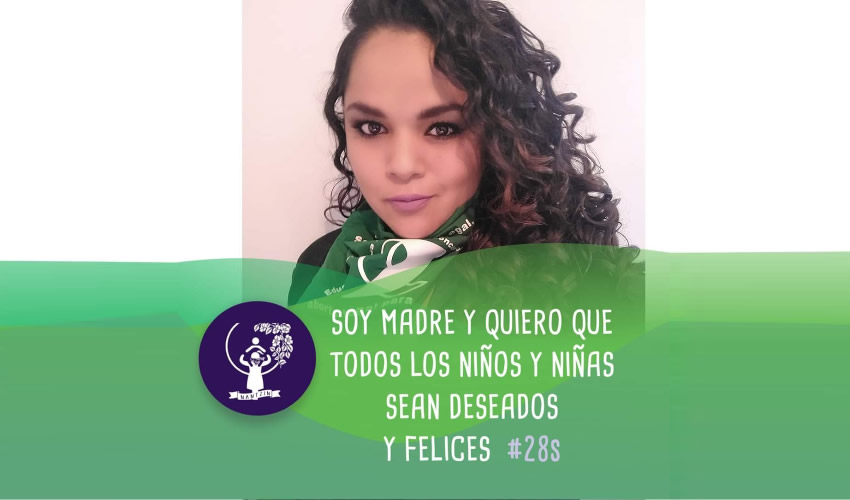 Karla Zapata López, presidenta de la Colectiva Nantzin (Foto: Archivo Página 24)