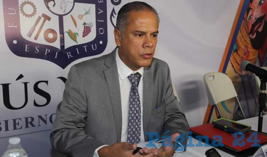 José Antonio Arámbula López, presidente municipal de Jesús María (Foto: Eddylberto Luévano López)