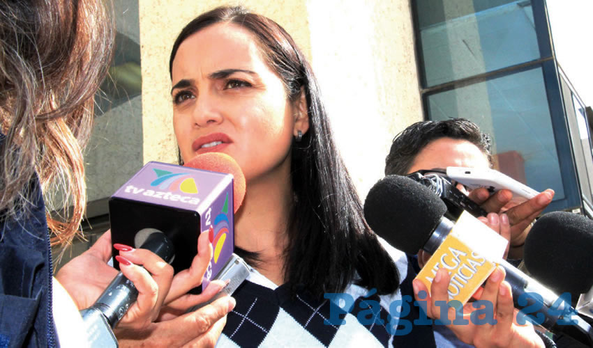 Rocío Aguilar Borjón, vocera de la Secretaría de Seguridad Pública Estatal: Cuando Pepe Aguilar viene a Zacatecas se le brinda seguridad al igual que a todas las personalidades que visitan el Estado (Foto: Archivo Página 24)