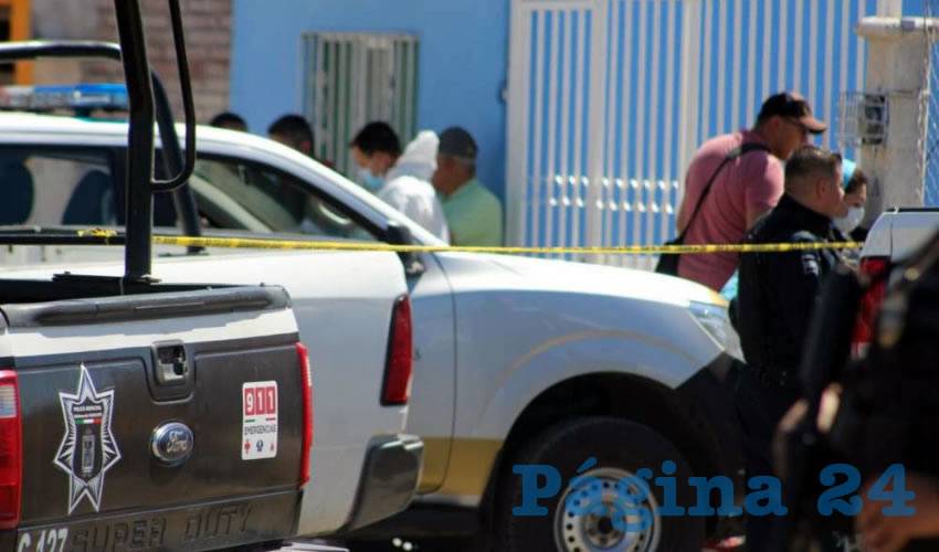 La zona fue acordonada