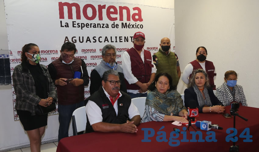 Consejeros y fundadores de Morena (Foto: Eddylberto Lu&eacute;vano Santill&aacute;n)