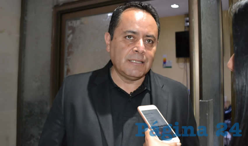 Antonio Caldera Alanis, titular de la Dirección Estatal de Protección Civil (Foto: Archivo Página 24)