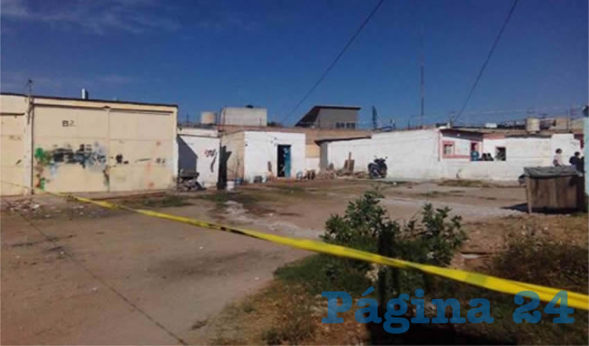 La zona fue acordonada