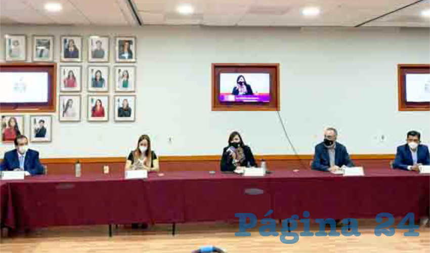 Coordinadores parlamentarios se posicionaron en torno a la distinción; sobre esto, la presidenta de la Jucopo, la diputada Érika Pérez García, señaló que el puntaje sólo es motivación para seguir con el cumplimiento de sus deberes en materia de transparencia/Foto: Francisco Tapia