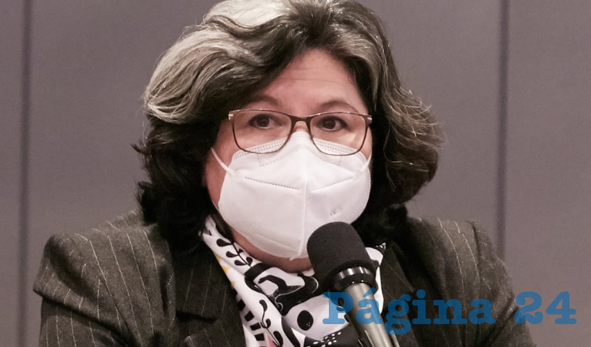 Mar&iacute;a Eugenia Velasco Mar&iacute;n, directora de Control y Prevenci&oacute;n de Enfermedades del ISSEA (Foto: Archivo)