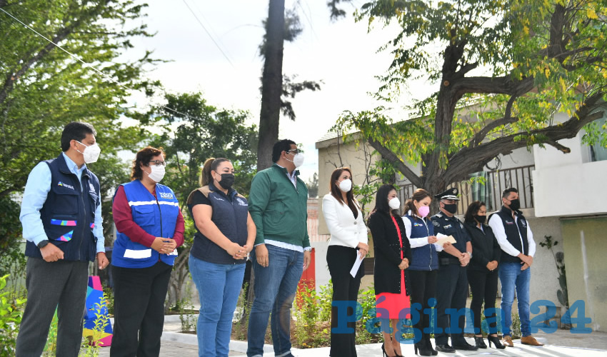 Se intervino este espacio con el programa &ldquo;Juntos Coloreando Aguascalientes&rdquo;, con el que se pintaron decenas de fachadas de hogares