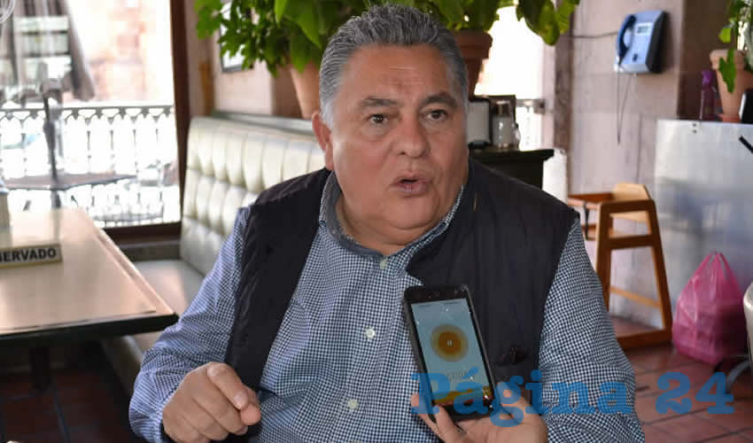 Arturo Ortiz Méndez, dirigente en el estado del Partido de la Revolución Democrática (PRD) (Foto: Archivo Página 24)