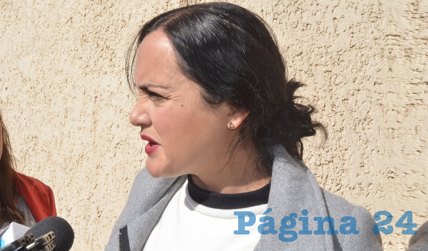 Rocío Aguilar Borjón, vocera de la Secretaría de Seguridad Pública (SSP) (Foto: Archivo Página 24)