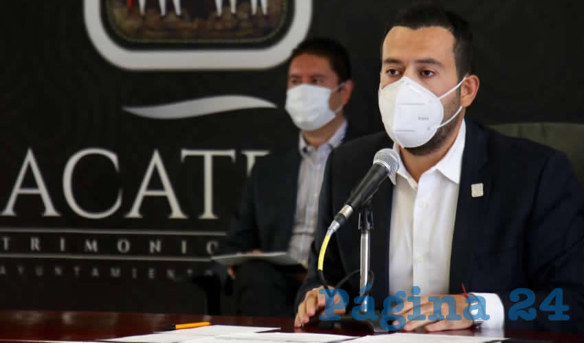 Ulises Mejía Haro anunció la implementación del proyecto para la construcción del Modelo de Prevención, Atención y Sanción de la Violencia contra las Mujeres en el Ámbito Municipal: Vivas y Seguras (Viseg) (Foto: Cortesía)