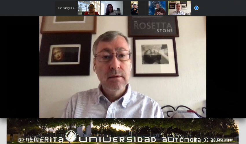 El rector de la UAA agradeci&oacute; a los representantes y pares evaluadores de los CIEES por su colaboraci&oacute;n y compromiso