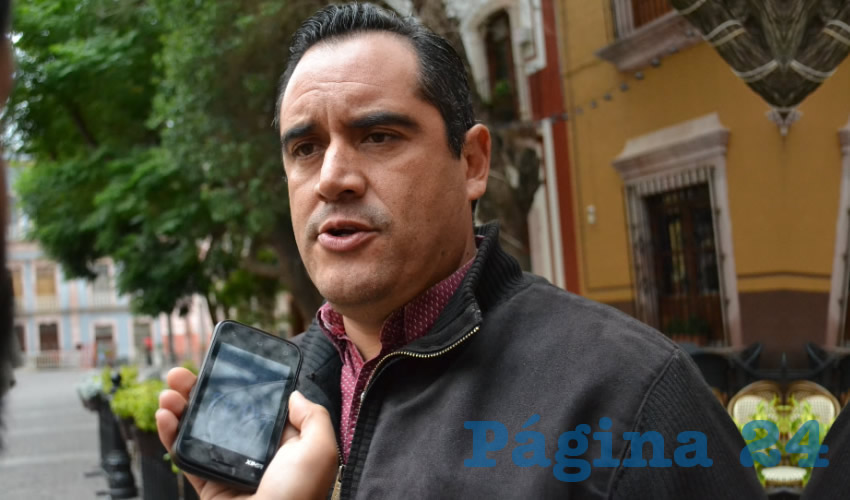 Gerardo Espinoza Solís, coordinador jurídico del ayuntamiento capitalino (Foto: Archivo Página 24)