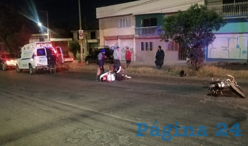 El percance ocurri&oacute; sobre avenida Siglo XXI, cerca del cruce con la calle Adolfo de la Huerta, en el fraccionamiento Solidaridad III