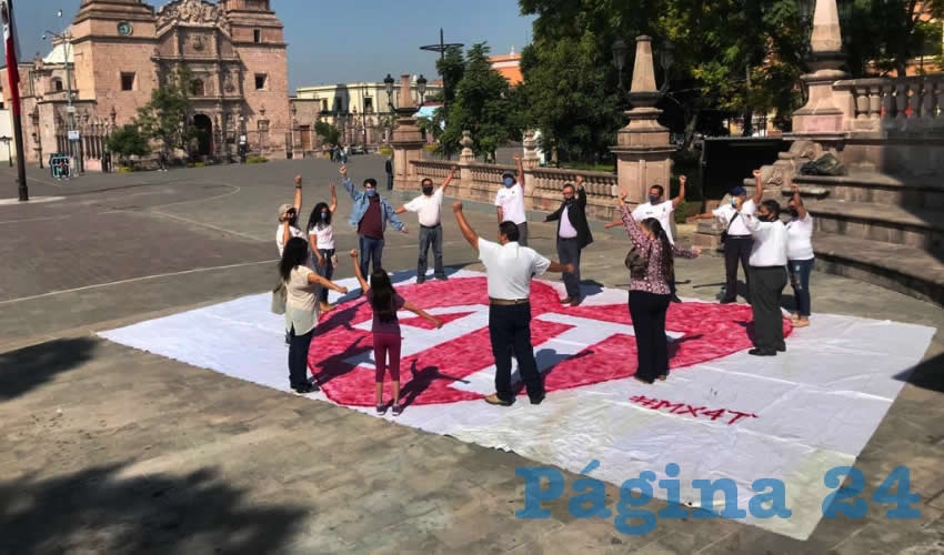 Seguidores de Andrés Manuel López Obrador