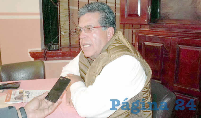 Cuauhtémoc Espinoza Jaime, presidente de la Unión de Colonias Agropecuarias en el estado de Zacatecas (Foto: Archivo Página 24)