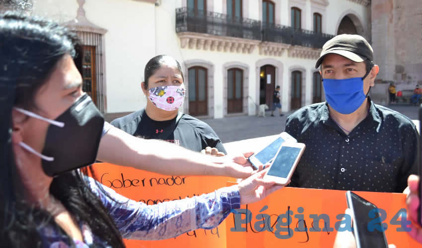 Luna Quintero solicitó que se realice una mesa de diálogo para poder llegar a un acuerdo, ya que desde hace cinco años está enfrentando esta situación legal y ahora han intentado desalojarlo (Foto: Merari Martínez)