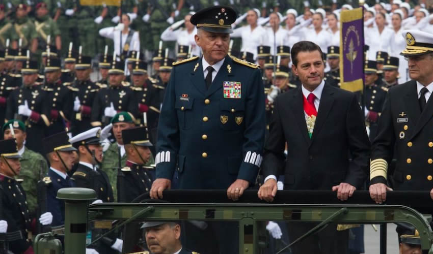Salvador Cienfuegos Zepeda, general de División, fue secretario de la Defensa Nacional durante el sexenio de Enrique Peña Nieto (Foto: Archivo/Cuartoscuro)