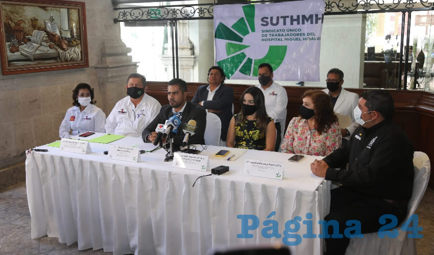Federación Nacional de Sindicatos de Salud realizó una cumbre en Aguascalientes (Foto: Eddylberto Luévano Santillán)