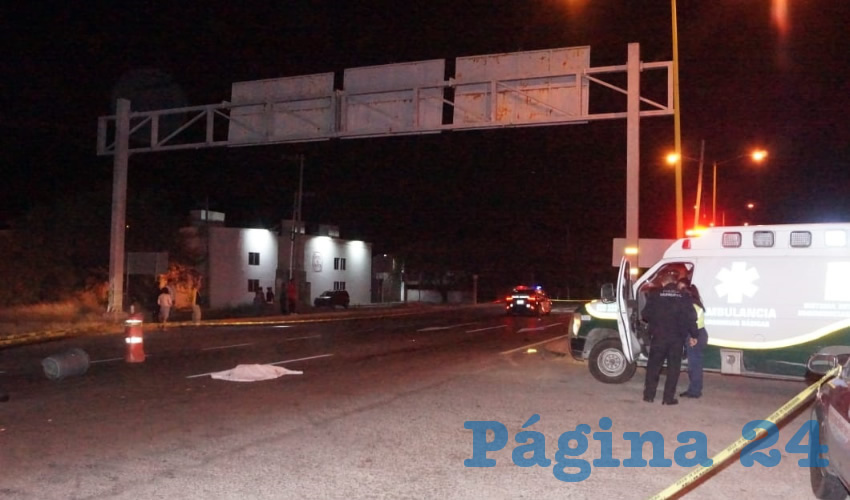 El fatal accidente ocurrió frente al paradero de tráileres Las Cachimbas, en Margaritas, Jesús María