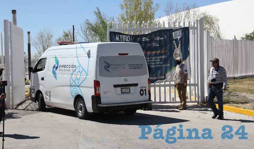 Llegó personal de Fiscalía a lo que fue la pensión de la Policía Ministerial