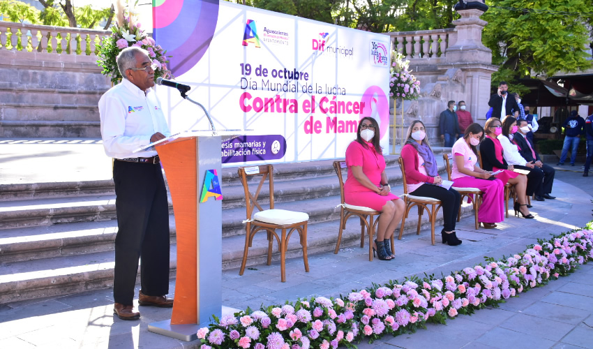 En el emotivo evento que tuvo como sede la Exedra de la Plaza de la Patria, la alcaldesa reiter&oacute; su apoyo e inter&eacute;s por la salud de las mujeres