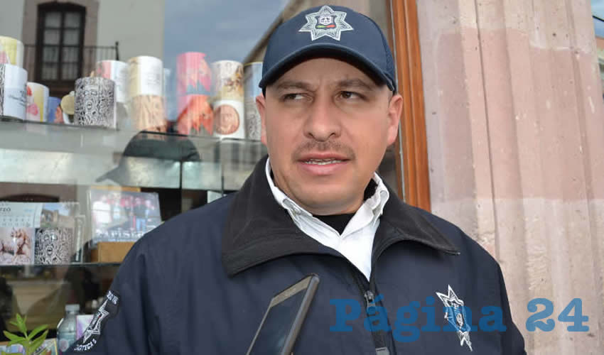 Oswaldo Caldera Murillo, titular de Dirección de Policía de Seguridad Vial (DPSV) (Foto: Archivo Página 24)
