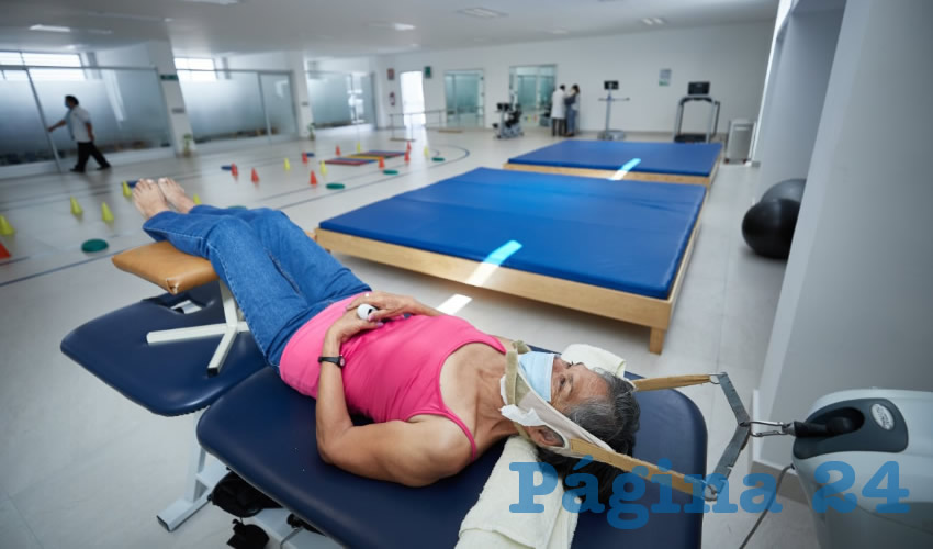 Para la adquisición de equipo de rehabilitación de alta tecnología, se gestionó ante el DIF Nacional una inversión superior a un millón 300 mil pesos