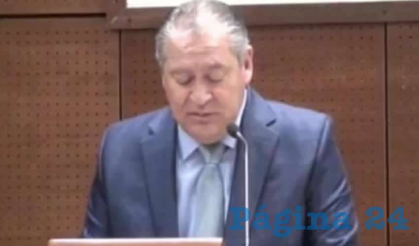 Francisco Javier Calzada Vázquez, diputado local (Foto: Cortesía)