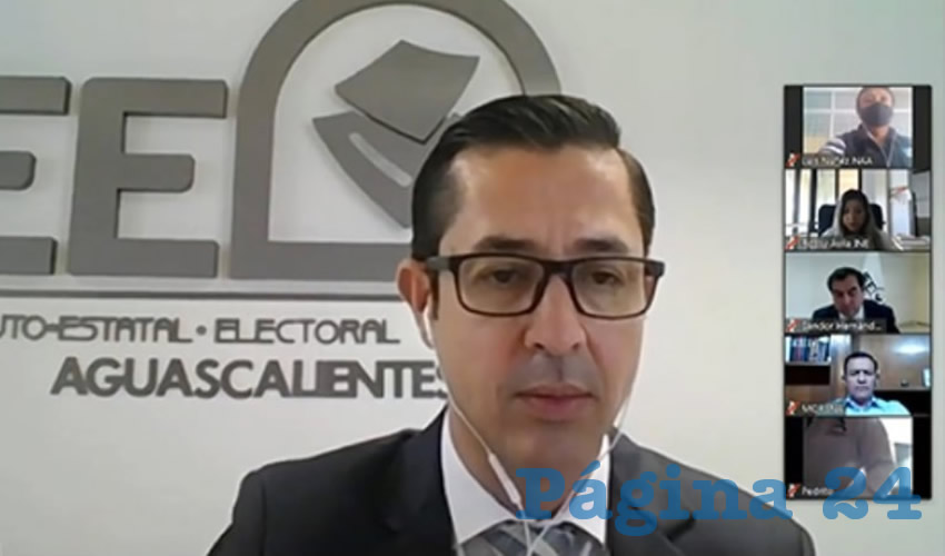 Luis Fernando Landeros Ortiz, consejero presidente del IEE