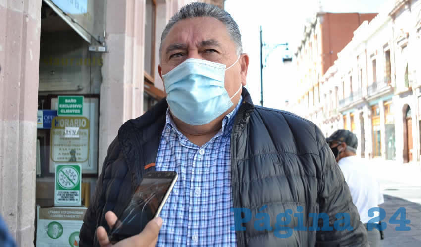 Arturo Ortiz Méndez, dirigente estatal del Partido de la Revolución Democrática (PRD) (Foto: Archivo Página 24)