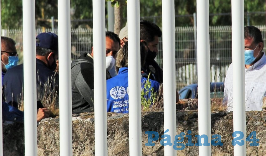 Oficiales de ONU-DH estuvieron ayer en el vel&oacute;dromo recaudando informaci&oacute;n