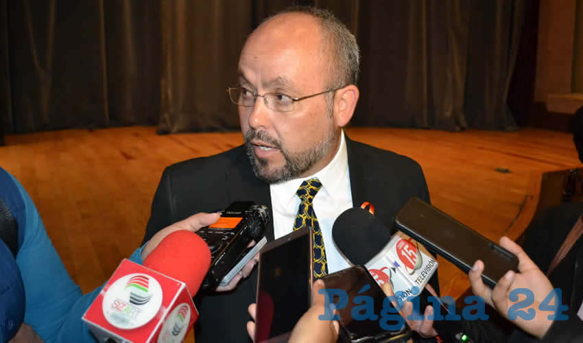 Everardo Martínez Aguayo, titular de la Comisión Estatal de Búsqueda (Foto: Archivo Página 24)