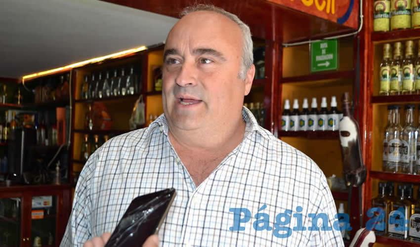 Álvaro Zaldívar Abreu, comerciante del Centro Histórico (Foto: Merari Martínez)