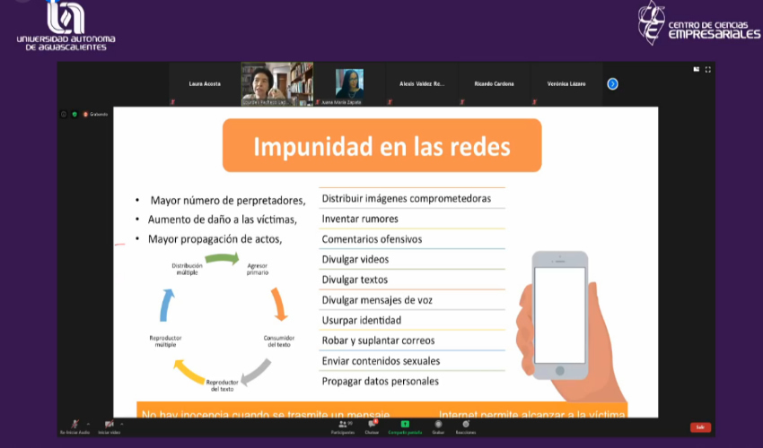 La UAA mantiene un fuerte compromiso para fomentar y difundir la cultura de convivencia institucional que promueve la igualdad entre mujeres y hombres