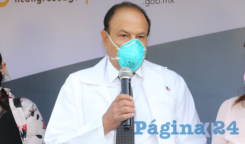 Roberto Velasco Hirschberg, presidente del Colegio de M&eacute;dicos (Foto: Eddylberto Lu&eacute;vano Santill&aacute;n)