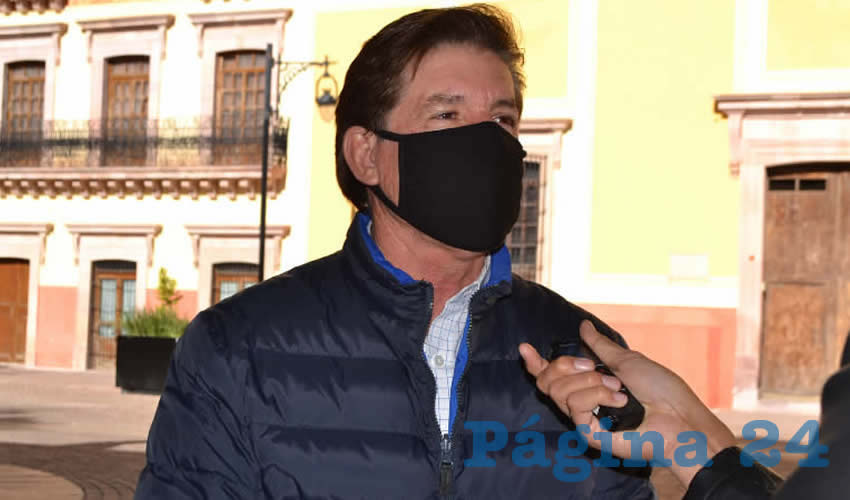 Felipe Delgado de la Torre, presidente de la Comisión de Atención a Migrantes en la LXIII Legislatura (Foto: Merari Martínez)