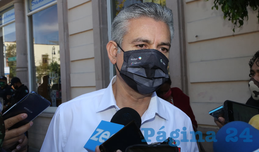 Eduardo Chavarría Macías, presidente de la Federación Democrática de Sindicatos de Servidores Públicos (Foto: Eddylberto Luévano Santillán)