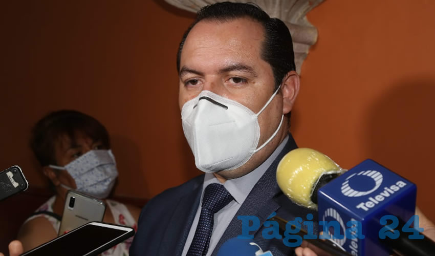 Jaime Beltrán Martínez, secretario del Ayuntamiento de Aguascalientes (Foto: Eddylberto Luévano Santillán)