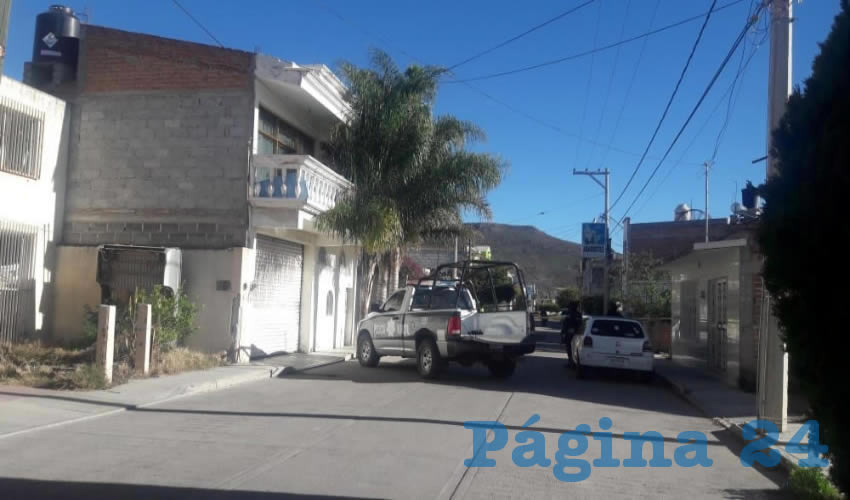 El arribo de la policía municipal