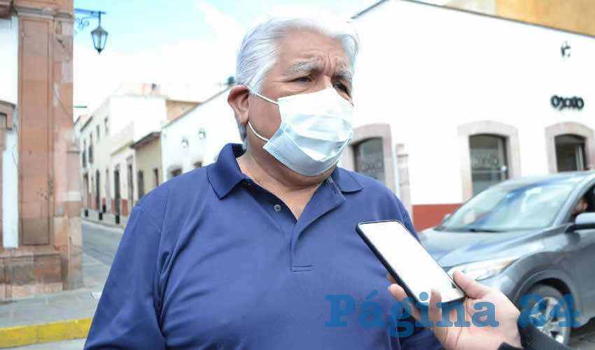 José Santos Cervantes, líder estatal del Frente Social por la Soberanía Popular (FSSP) (Foto: Archivo Página 24)